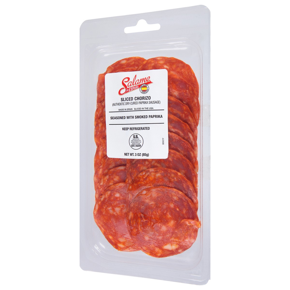 slide 6 of 9, Salame de Espana Sliced Chorizo 3 oz, 3 oz