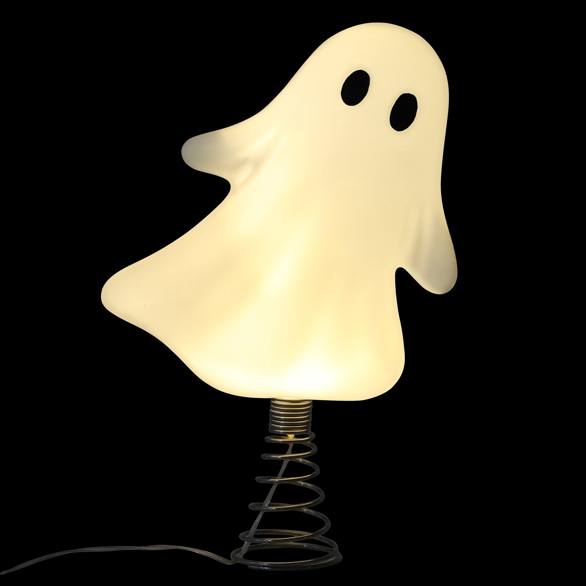 slide 2 of 3, 12.25" Ghost Lighted Tree Topper By Ashland, 8.25 in x 3.5 in x 12.25 in