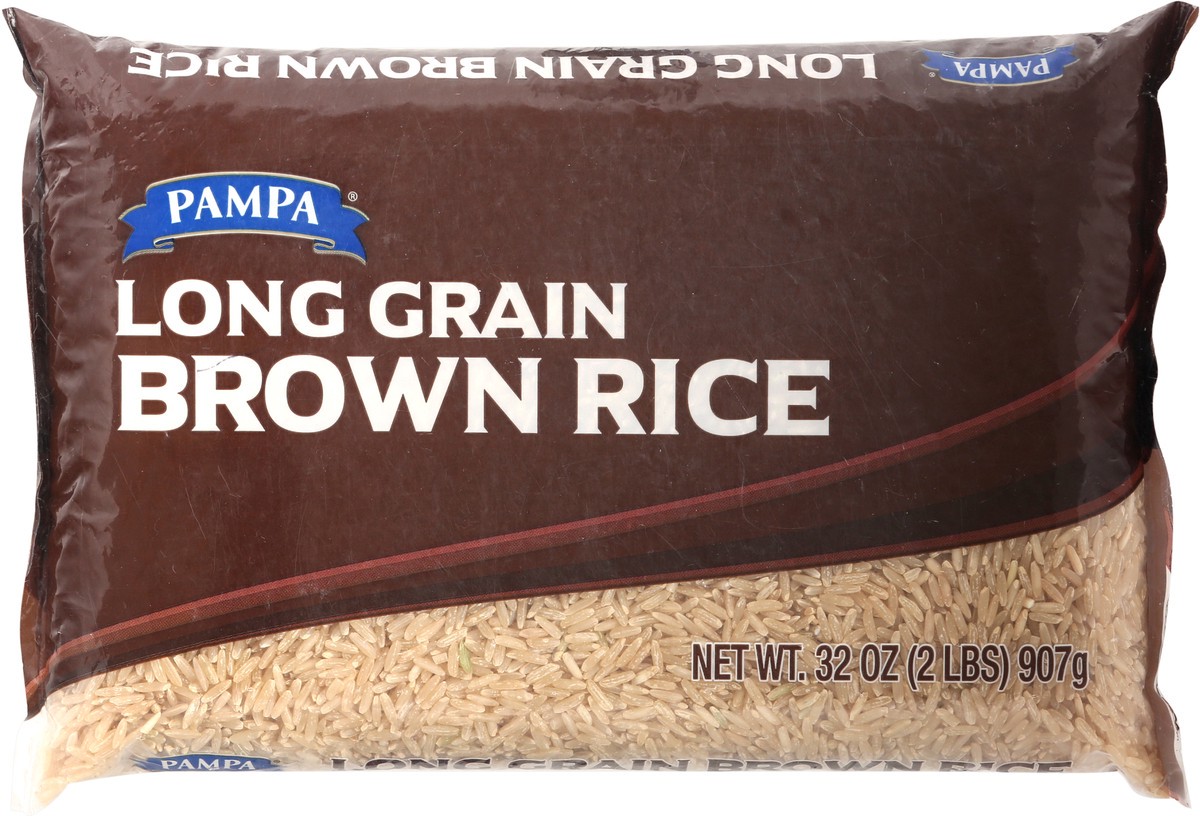 slide 3 of 14, Pampa Long Grain Brown Rice 32 oz, 32 oz