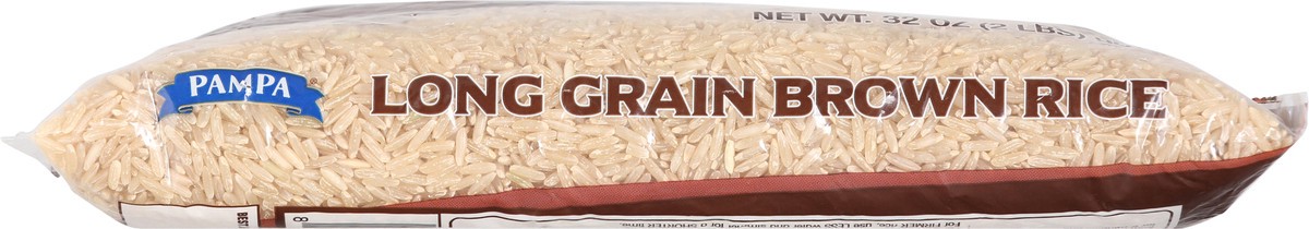 slide 10 of 14, Pampa Long Grain Brown Rice 32 oz, 32 oz
