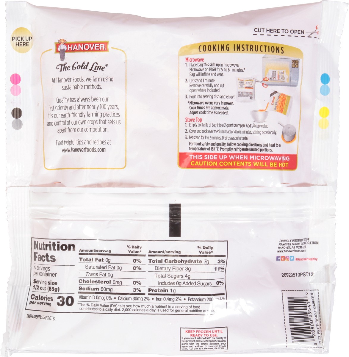 slide 4 of 14, Hanover Petite Whole Carrots 12 oz, 12 oz