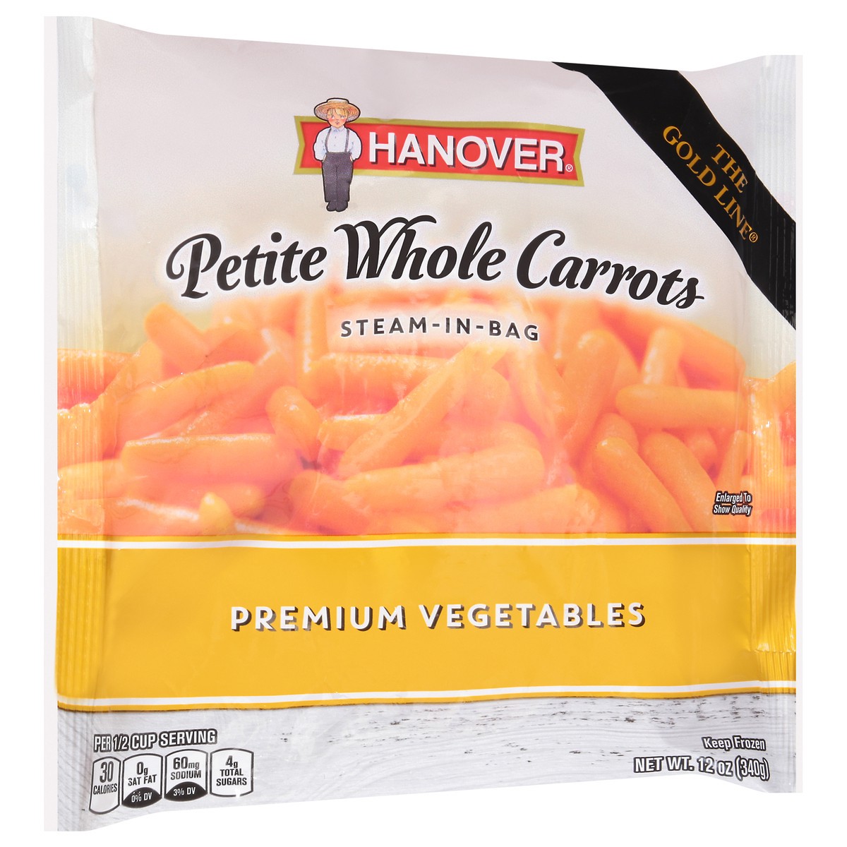 slide 7 of 14, Hanover Petite Whole Carrots 12 oz, 12 oz