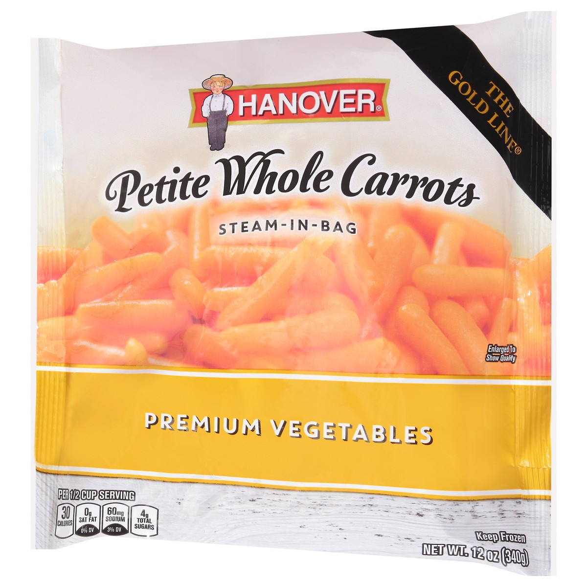 slide 5 of 14, Hanover Petite Whole Carrots 12 oz, 12 oz