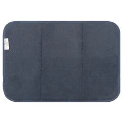 Room & Retreat Drying Mat with Mesh Midnight, 14 in x 21 in
