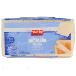 Weis Quality White American Deluxe Single Cheese