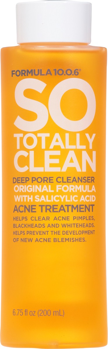 slide 9 of 9, Formula 10.0.6 Original Formula with Salicylic Acid So Totally Clean Deep Pore Cleanser 6.75 fl oz, 6.75 fl oz