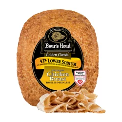 Boar's Head Golden Classic Oven Roasted Chicken Breast 42% Lower Sodium