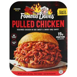 Famous Dave's Mild Pulled Chicken 16 oz