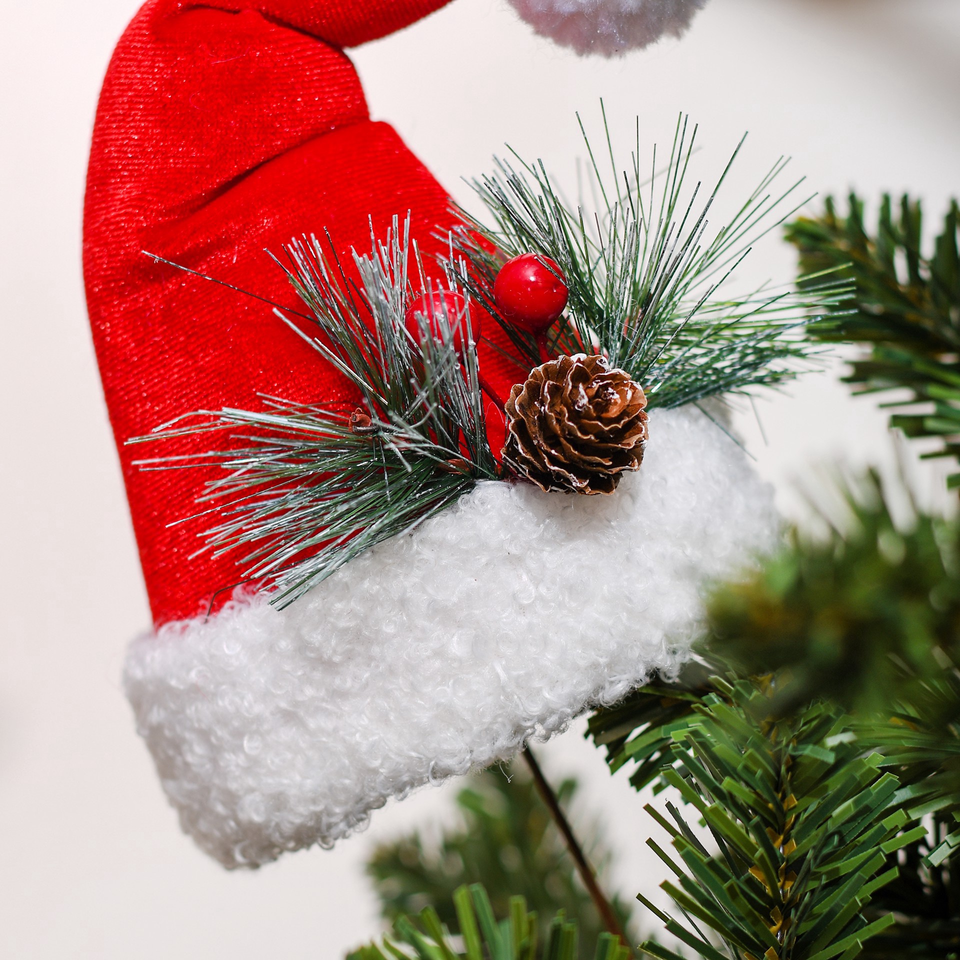 slide 2 of 4, 11" Santa Hat Pick By Ashland, 11 in