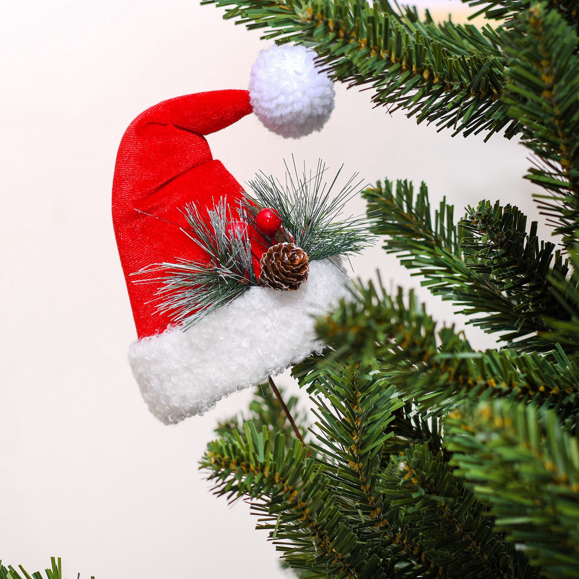 slide 4 of 4, 11" Santa Hat Pick By Ashland, 11 in