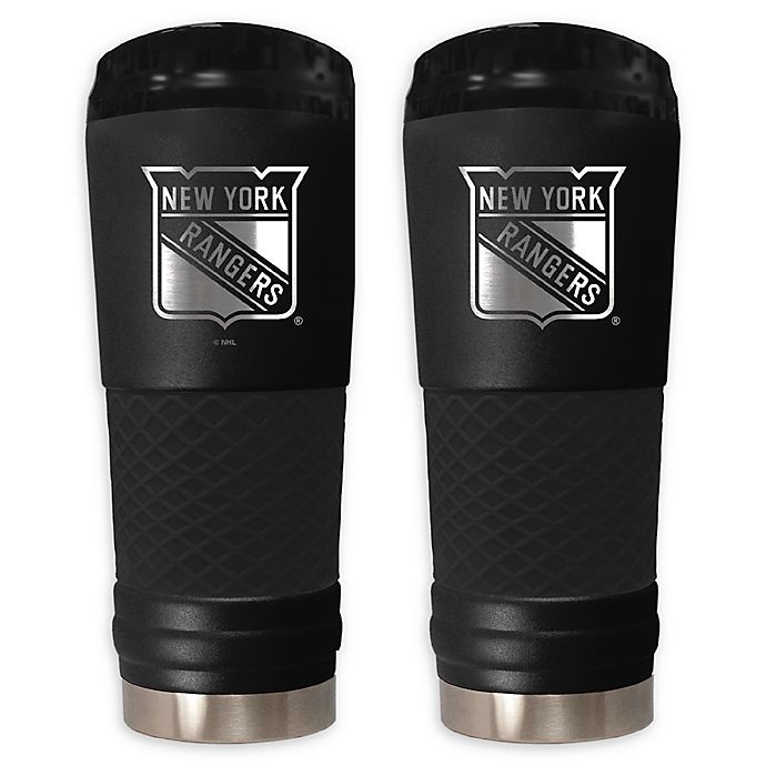 slide 1 of 1, NHL New York Rangers Powder Coated STEALTH Draft Tumbler, 24 oz