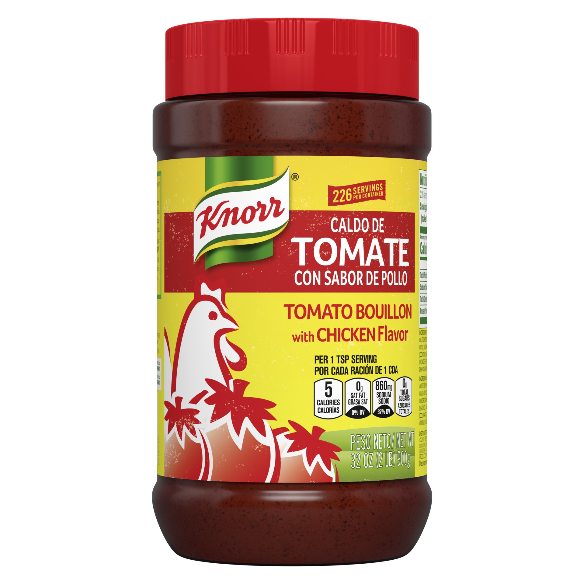 slide 1 of 12, Knorr Granulated Bouillon Tomato Chicken, 32 oz, 32 oz