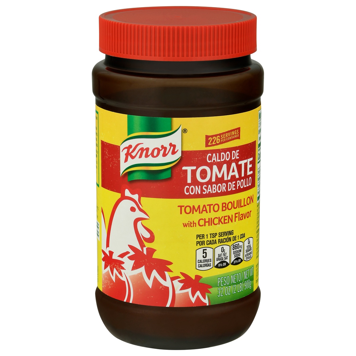 slide 1 of 1, Knorr Tomato Granulated Bouillon With Chicken Flavor, 35.3 oz