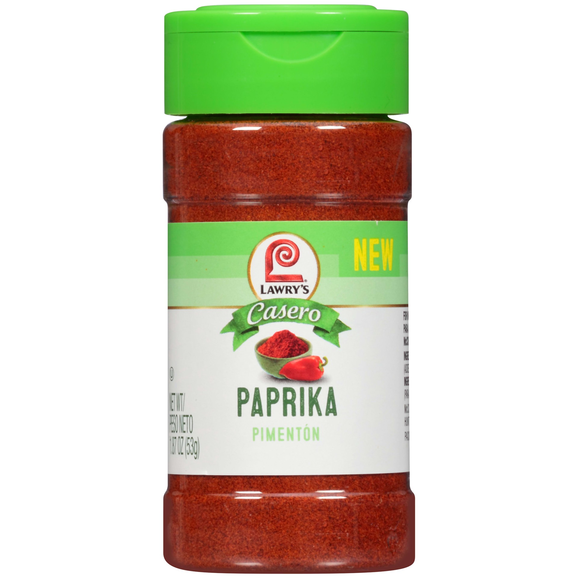 slide 1 of 5, Lawry's Casero Paprika, 1.87 oz