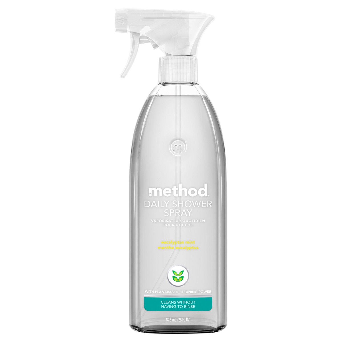 slide 1 of 2, Method Eucalyptus Mint Daily Shower Cleaner Spray - 28 fl oz, 28 fl oz
