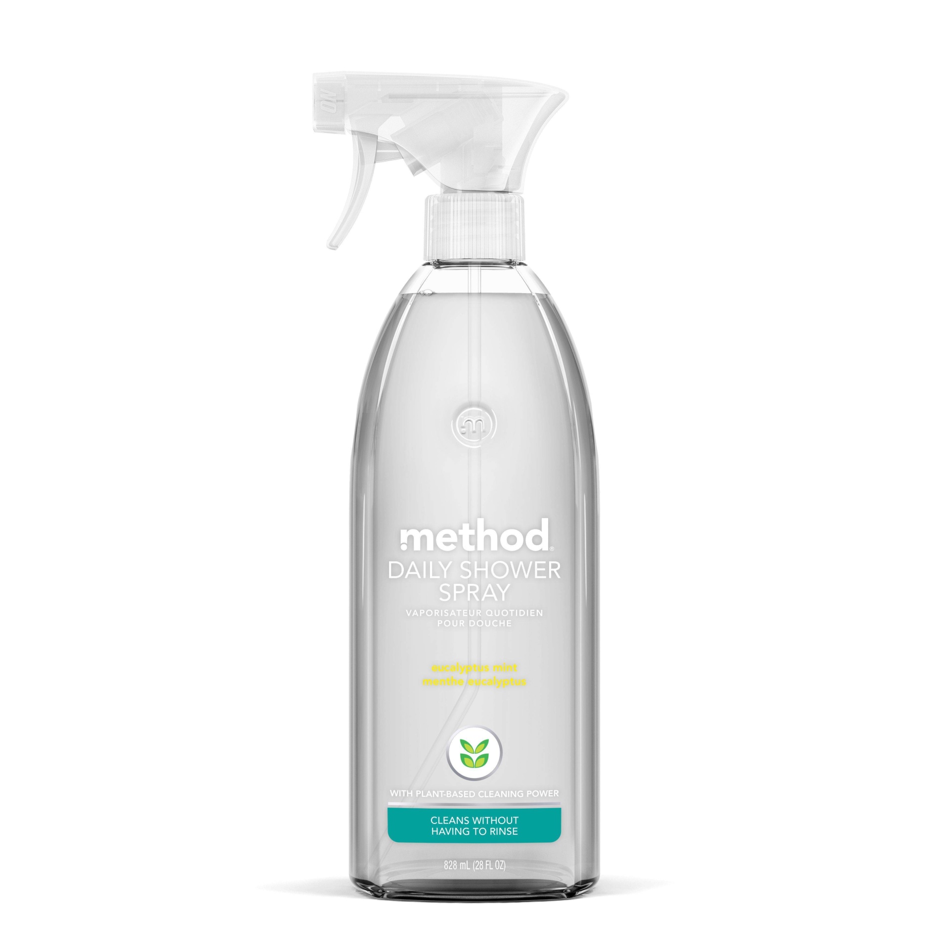 slide 1 of 3, method Daily Shower Cleaner Eucalyptus Mint Spray Bottle, 28 fl oz