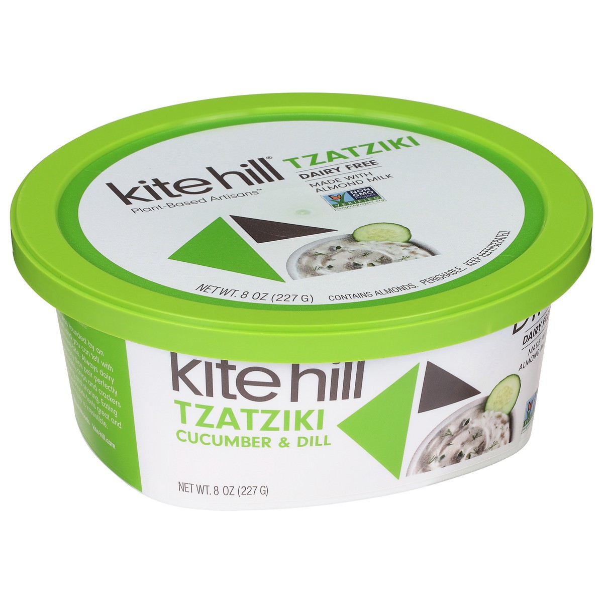slide 12 of 13, Kite Hill Dairy Free Tzatziki Dips - 8 oz, 8 oz