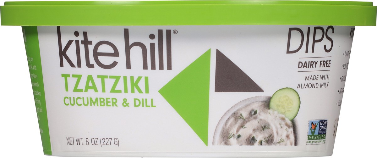 slide 2 of 13, Kite Hill Dairy Free Tzatziki Dips - 8 oz, 8 oz