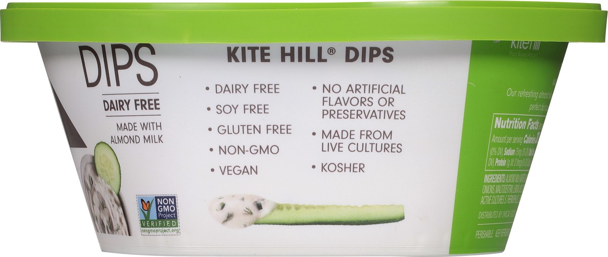 slide 13 of 13, Kite Hill Dairy Free Tzatziki Dips - 8 oz, 8 oz
