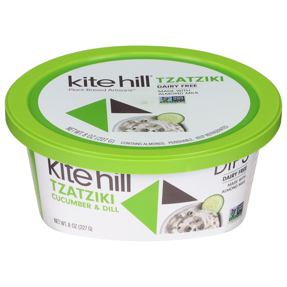 slide 11 of 13, Kite Hill Dairy Free Tzatziki Dips - 8 oz, 8 oz
