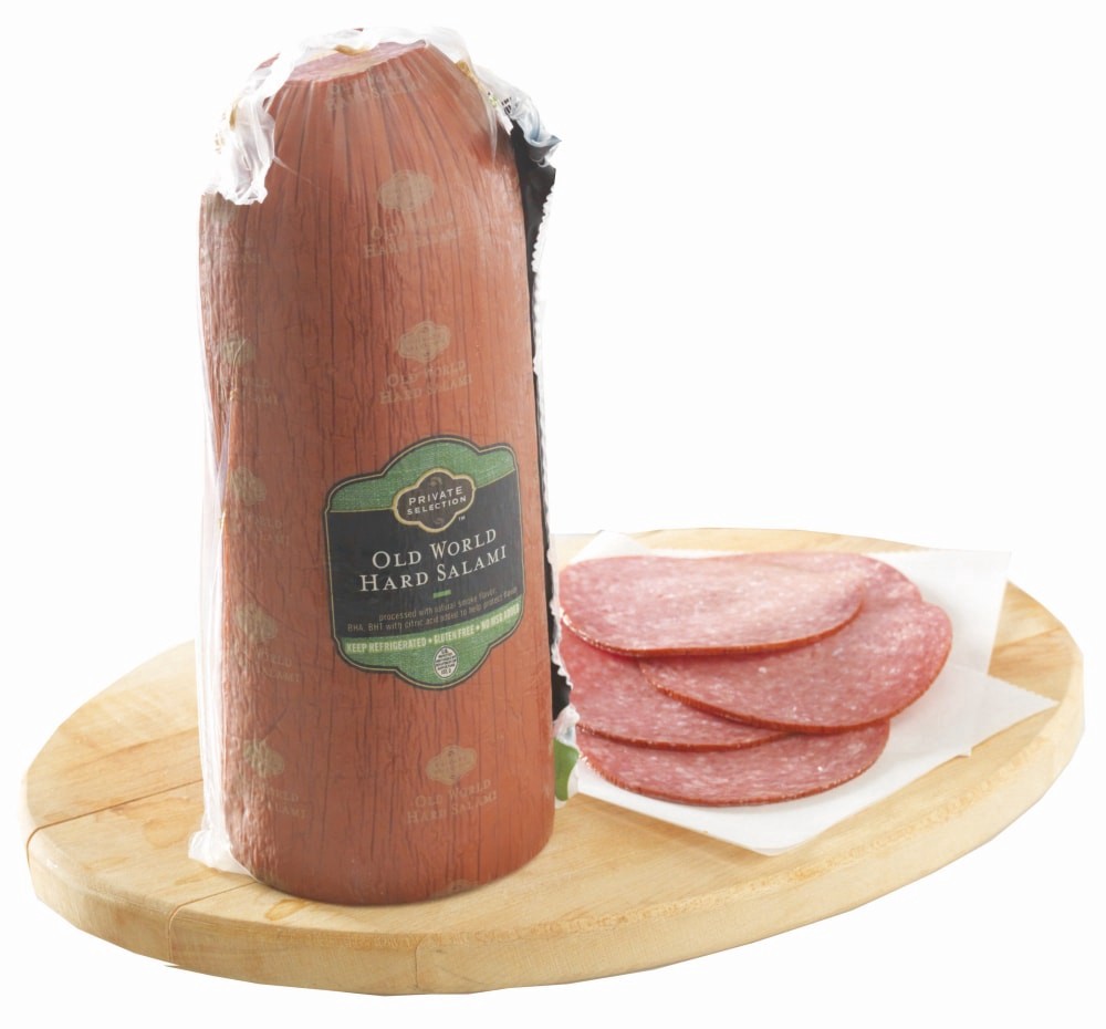 slide 2 of 2, Private Selection Grab & Go Hard Salami, per lb
