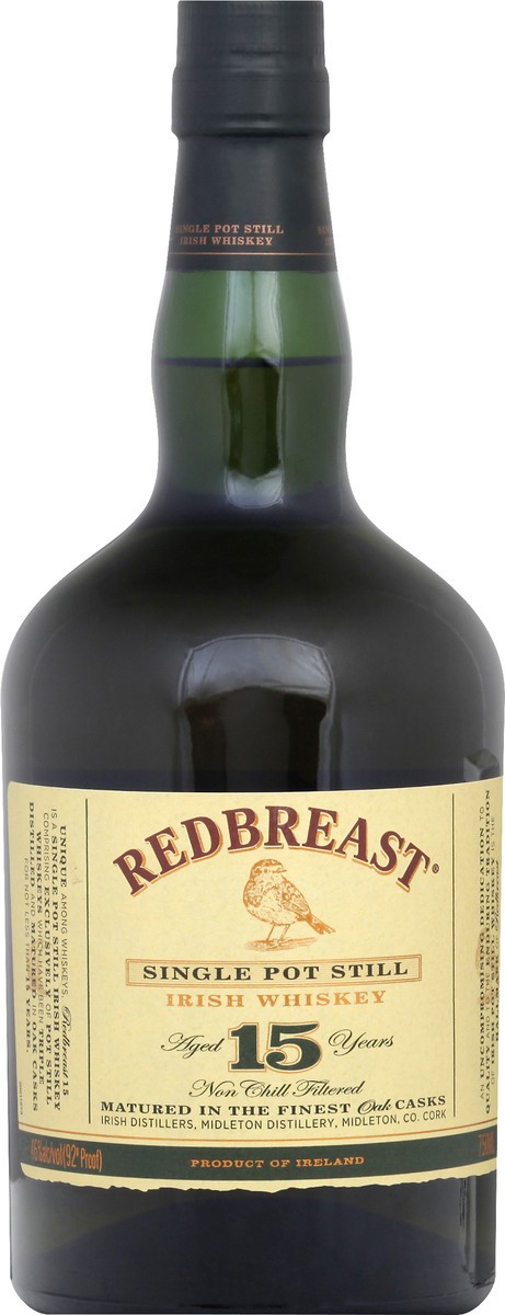 slide 5 of 6, Redbreast Irish Whiskey 750 ml, 750 ml
