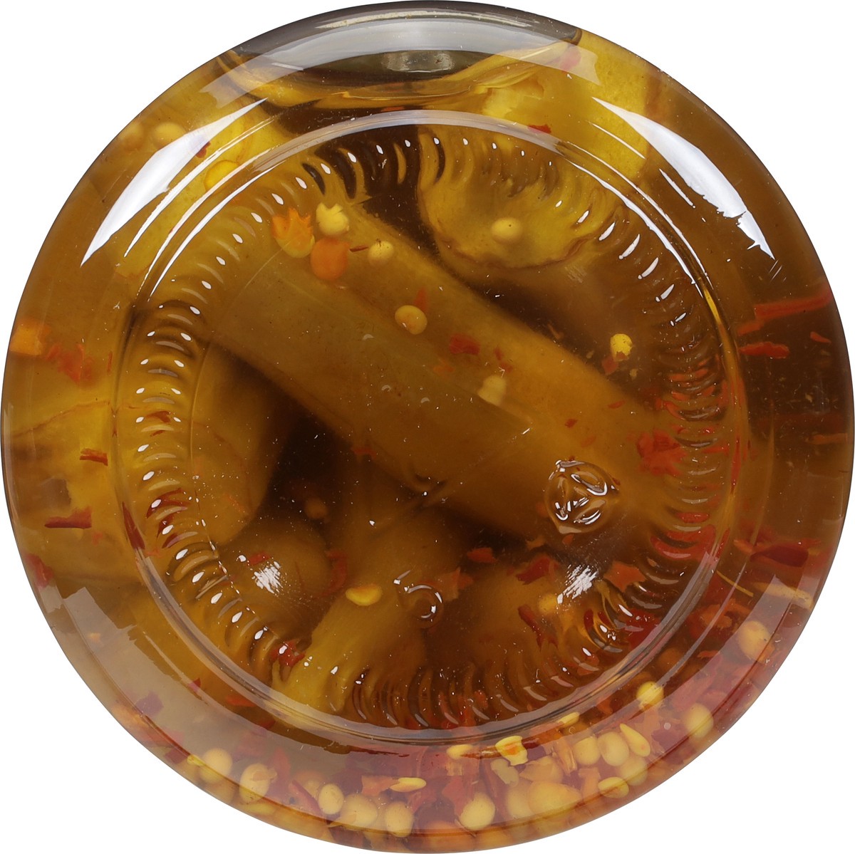 slide 7 of 12, Rous Pkld Hot Okra, 16 oz