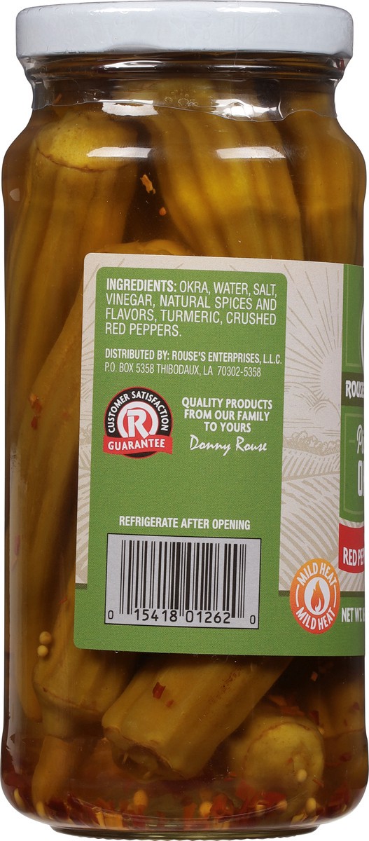 slide 11 of 12, Rous Pkld Hot Okra, 16 oz
