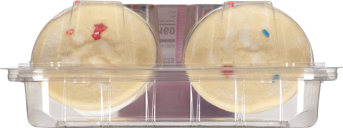 slide 6 of 15, Sweet P's Bake Shop Patriotic White/Blue Frosted Sugar Cookies 13.5 oz, 13.5 oz