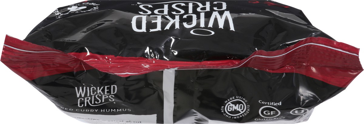 slide 9 of 9, Wicked Crisps Red Curry Hummus Crisps 4 oz, 4 oz