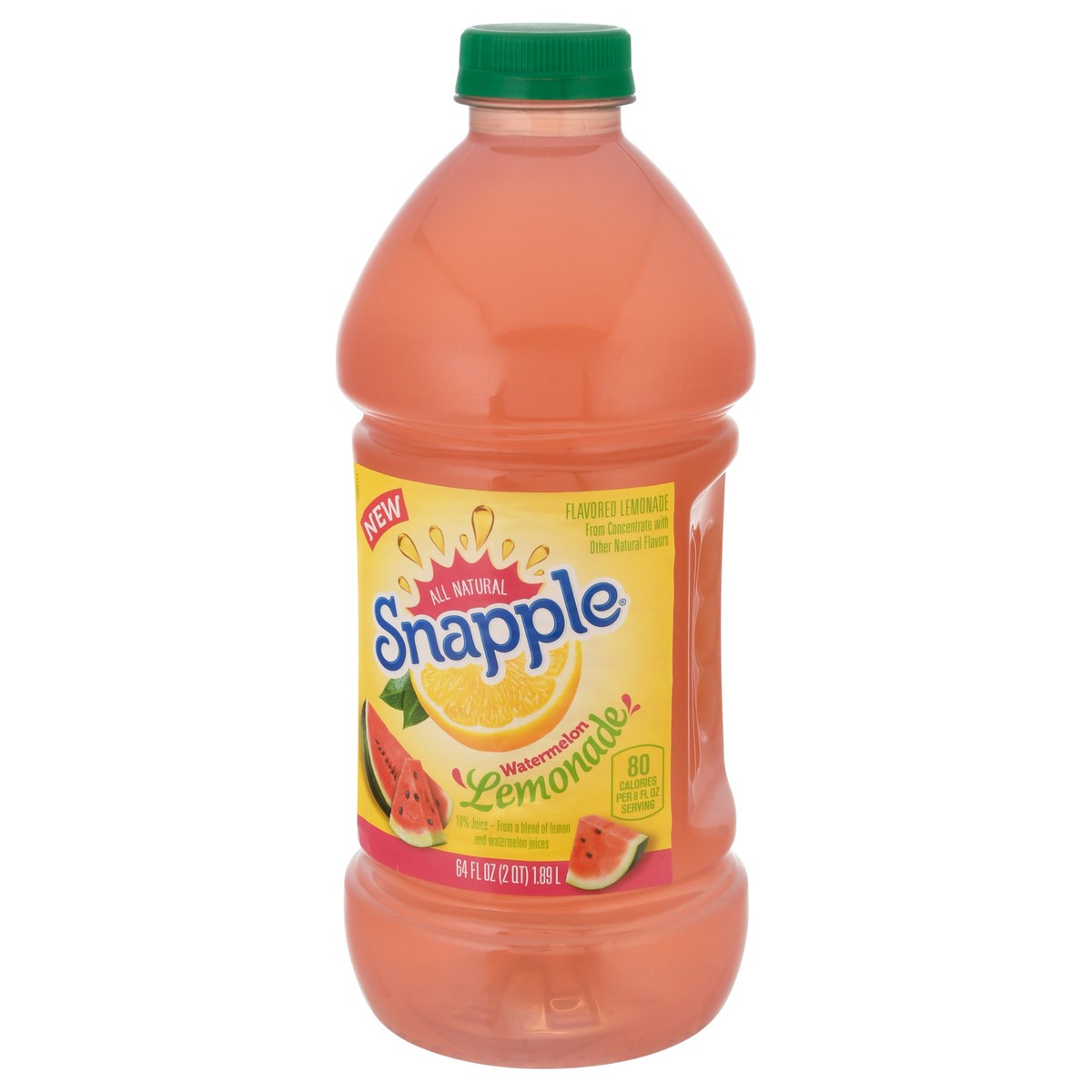 slide 2 of 11, Snapple Watermelon Lemonade 64 oz, 64 fl oz