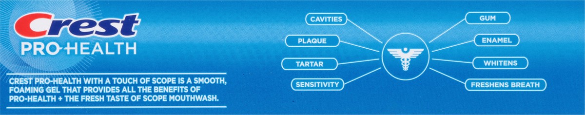 slide 7 of 13, Crest Pro-Health Toothpaste Plus Scope (4.3oz), 4.3 oz