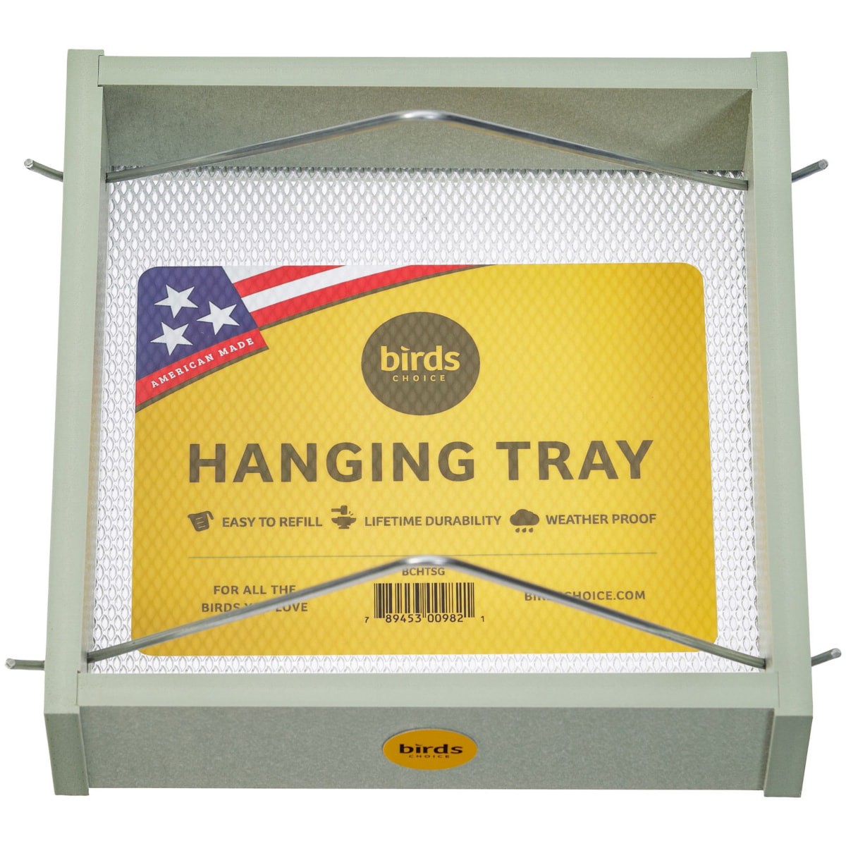 slide 1 of 13, BIRDS CHOICE Bird's Choice Hanging Platform Bird Feeder, 1 ct