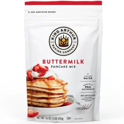 King Arthur Baking Company Buttermilk Pancake Mix, Sourced Non-GMO, Certified Kosher
