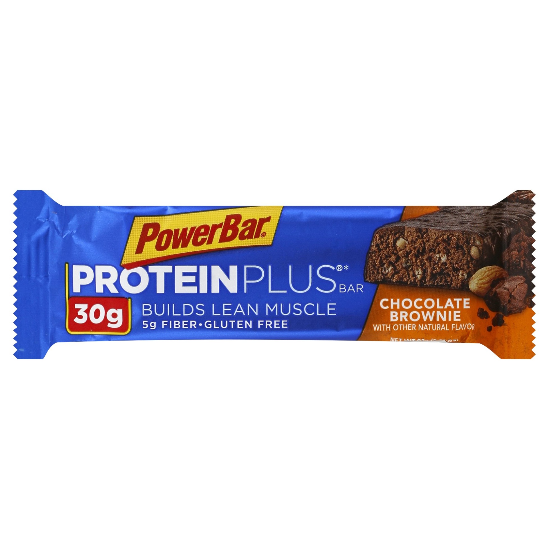 slide 1 of 6, Powerbar Protein Plus Chocolate Brownie Protein Bar, 3.28 oz