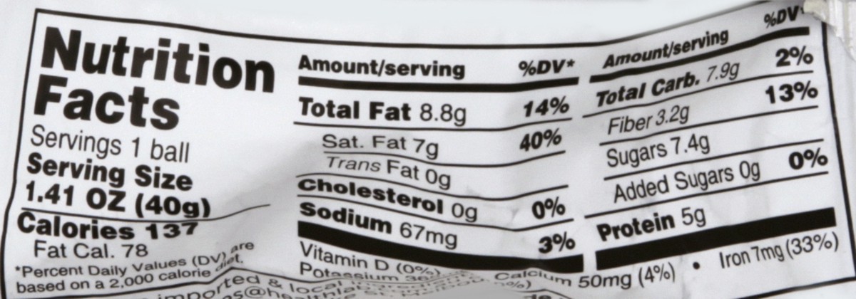 slide 2 of 9, Health Lab Protein Ball 1.41 oz, 1.41 oz