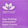 slide 1 of 3, Derma E Creme Agedefying Antioxidant Creme with Night Astaxanthin Pycnogenol, 2 oz