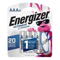 Energizer Ultimate Lithium AAA Batteries