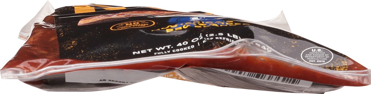 slide 10 of 12, Famous Dave's Mild Baby Back Honey Hickory Pork Ribs 40 oz, 40 oz