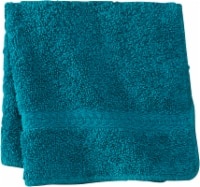 slide 1 of 1, Everyday Living Washcloth - Tile Blue, 1 ct