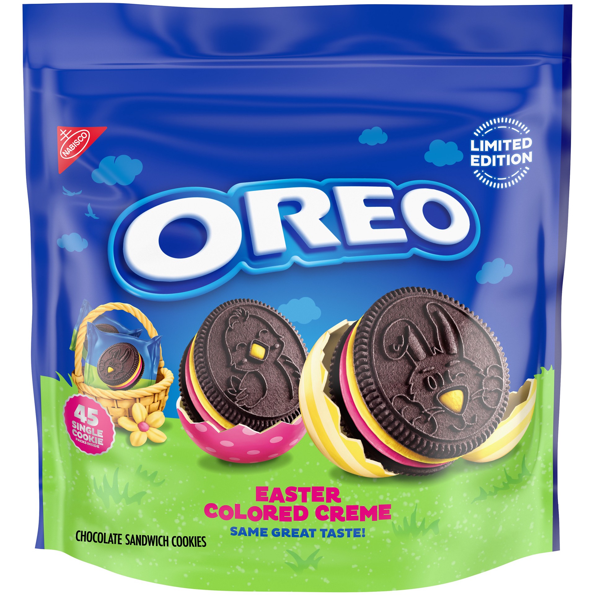 OREO OREO EASTER COLORED CREME COOKIES 22.95 OZ — product image