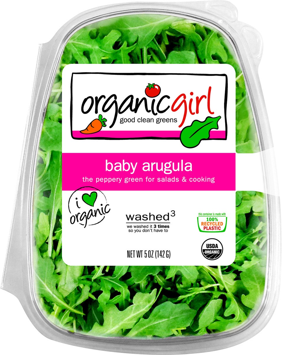 slide 3 of 3, Organic Girl organicgirl Organic Girl Baby Arugula, 5 oz