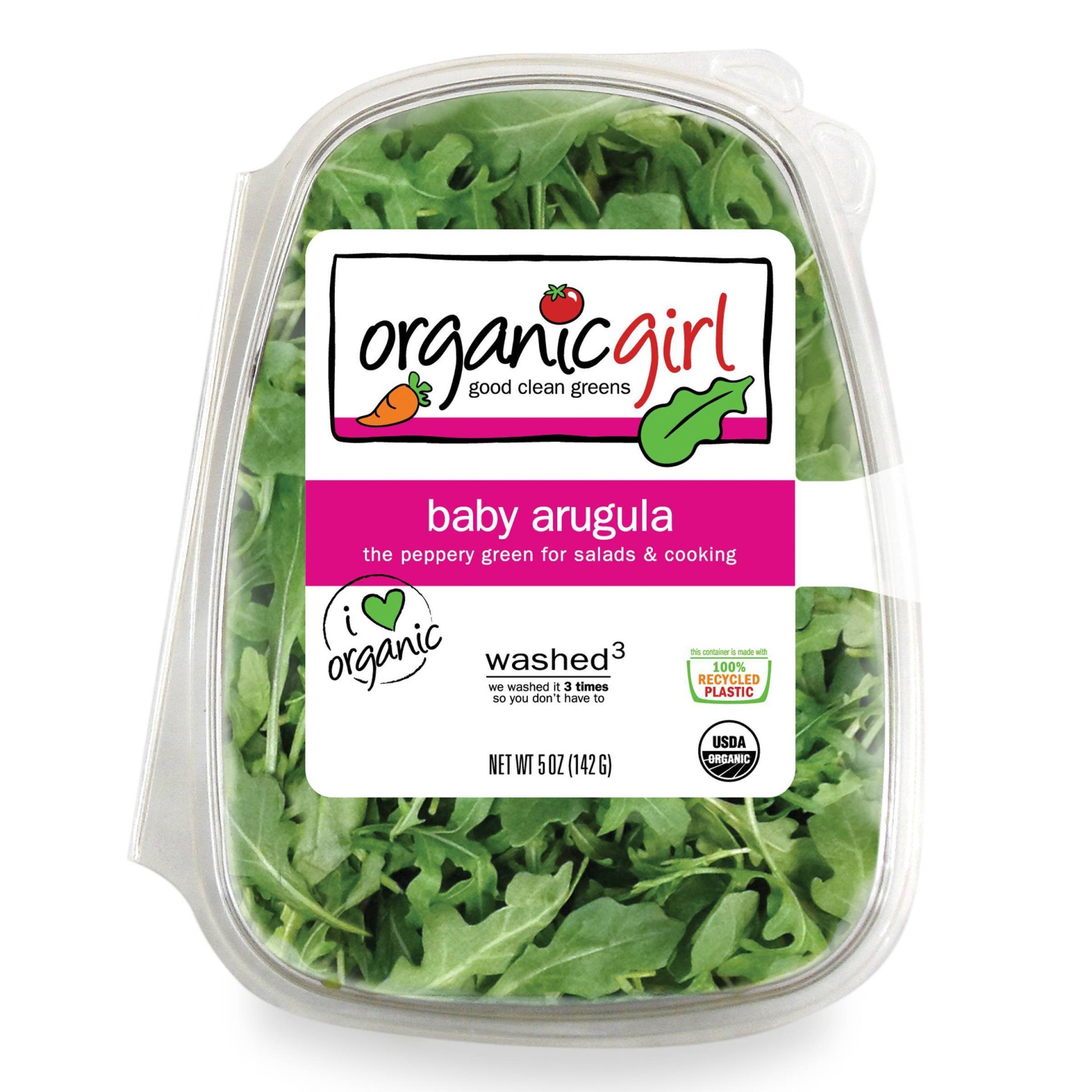 slide 1 of 3, Organic Girl organicgirl Organic Girl Baby Arugula, 5 oz