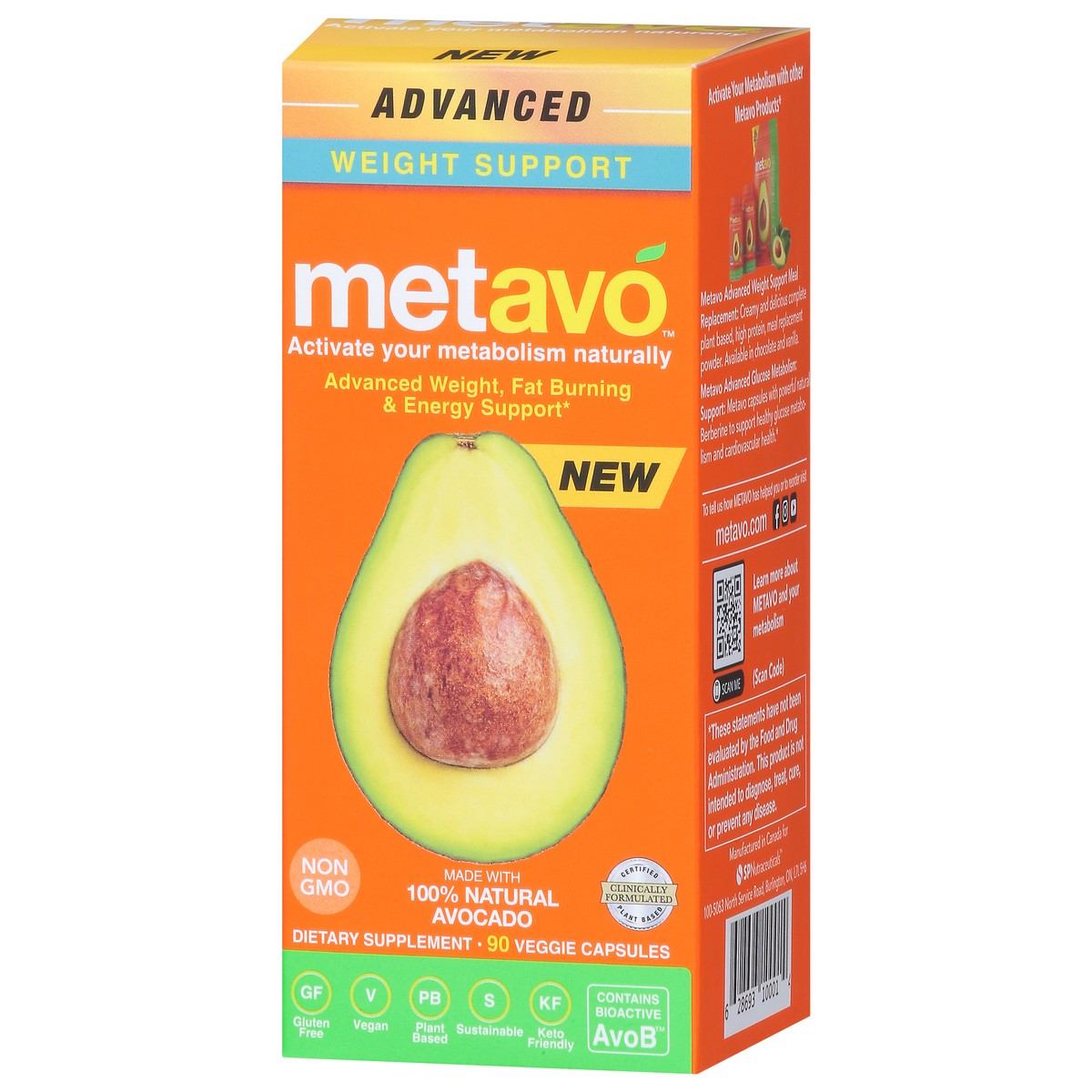 slide 7 of 14, Metavo Advanced Weight Support 90 ea, 90 ct