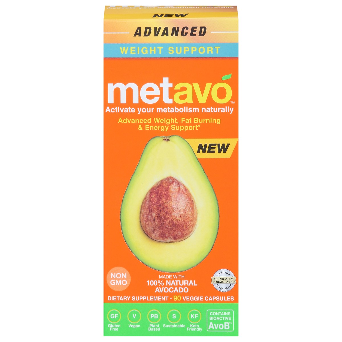 slide 11 of 14, Metavo Advanced Weight Support 90 ea, 90 ct