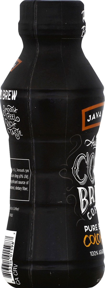 slide 8 of 9, Java House Colombian Pure Black Authentic Cold Brew 100% Arabica Coffee 10.0 oz, 10 oz
