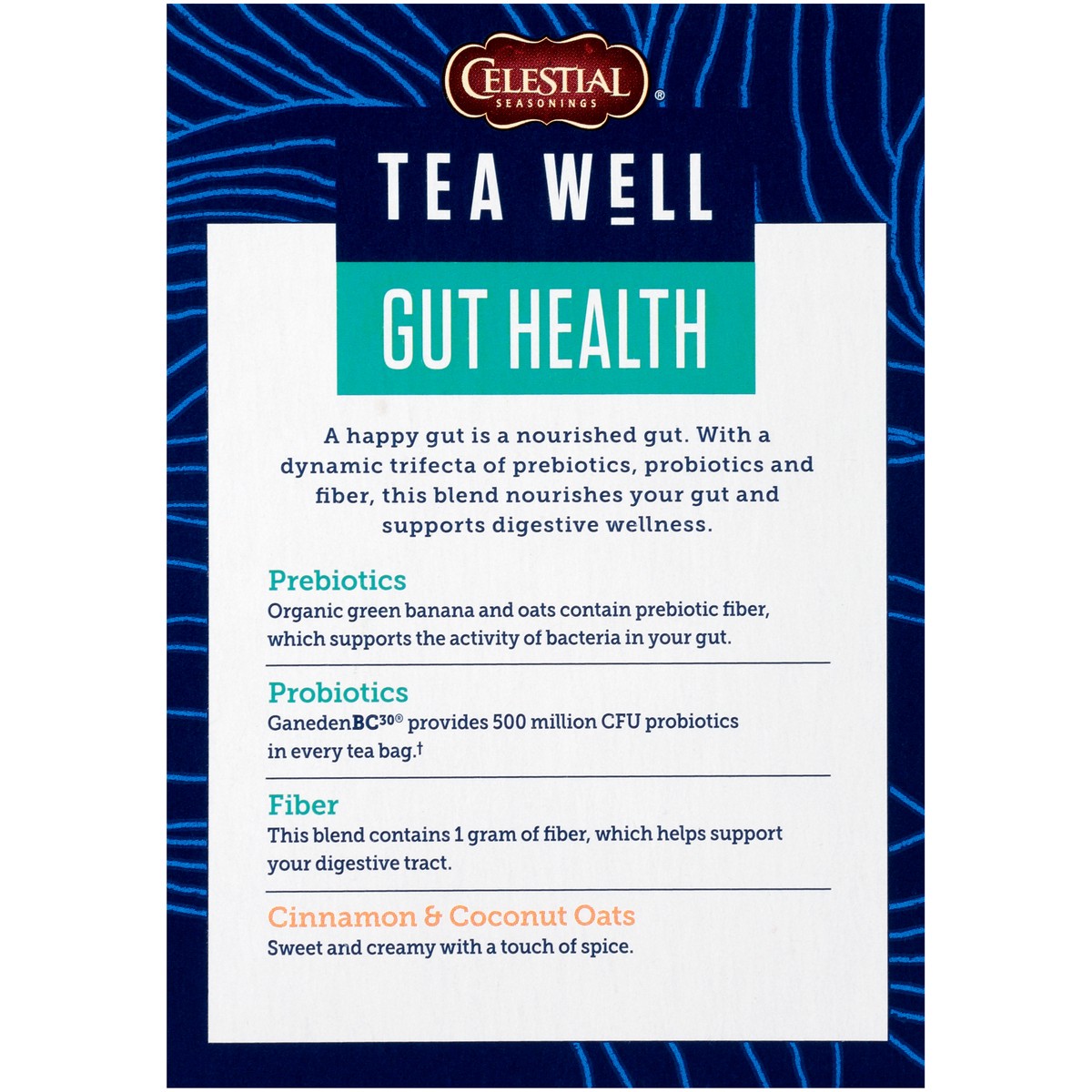 slide 4 of 8, Celestial Seasonings Gut Health Tea- 12 ct, 12 ct
