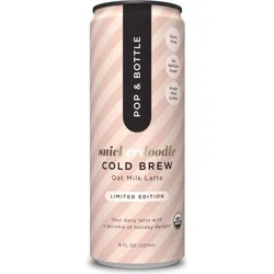 Pop & Bottle Snickerdoodle Cold Brew Oat Milk Latte