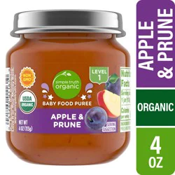 Simple Truth Organic Apple And Prune Baby Food Puree