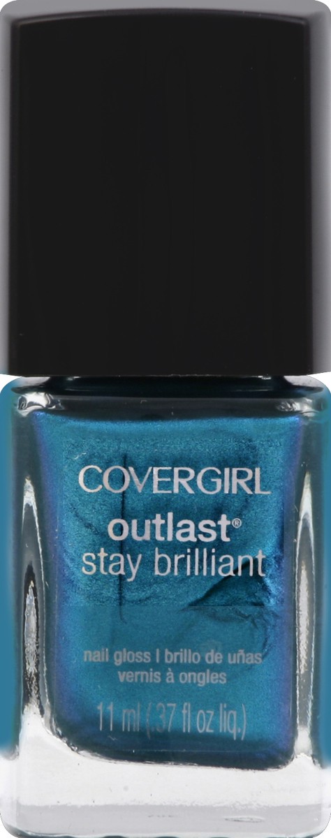 slide 2 of 3, Covergirl Outlast Stay Brilliant Nail Gloss, Constant Caribbean,, 1 ct